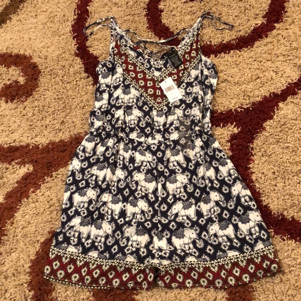 Adorable elephant romper
